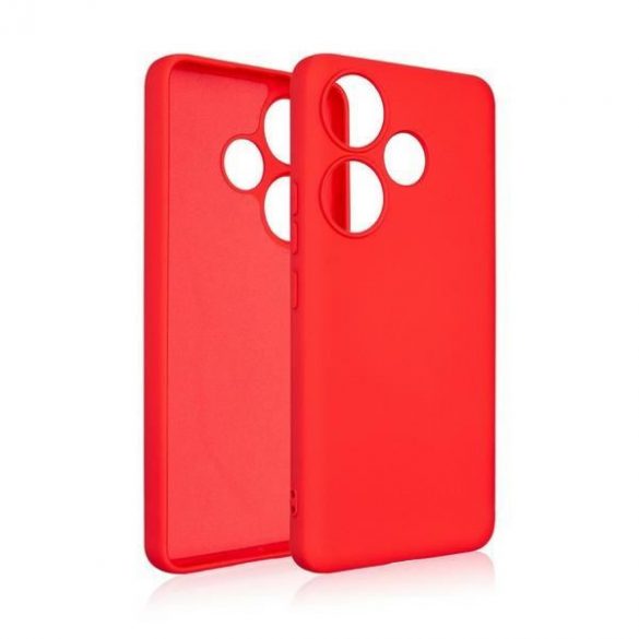 Beline Etui Silicon Xiaomi Poco F6 czerwony/red