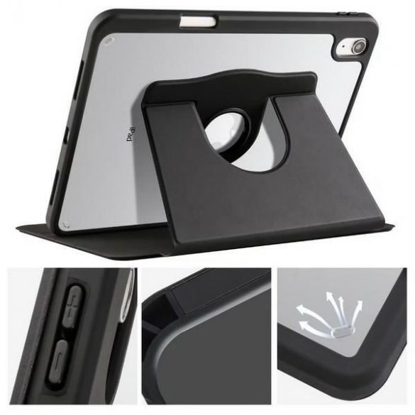 Etui Stand iPad Air 11 Pro 2024 czarne /negru