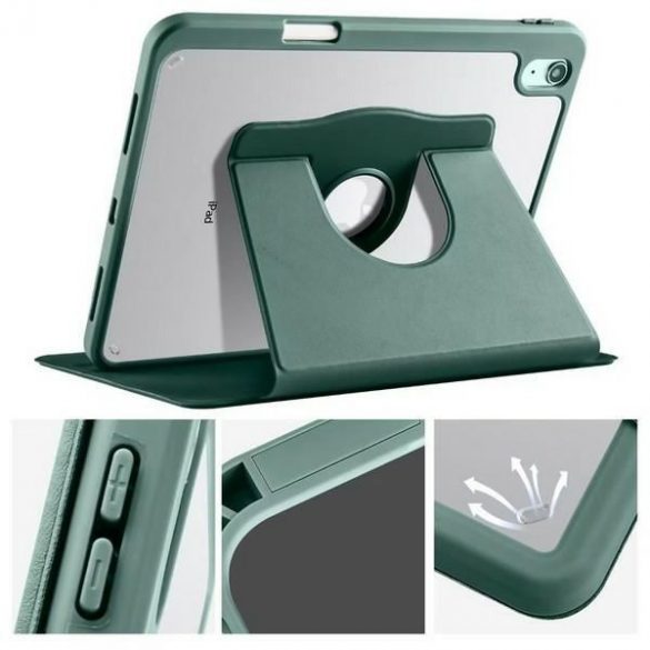 Etui Stand iPad Air 11 Pro 2024 zielone /verde