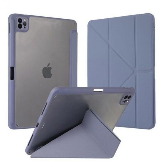 Husă Smart Stand iPad Air 11 2024 - Bleumarin