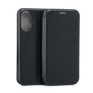 Beline Book Husă de carte magnetică pentru iPhone 16 - negru