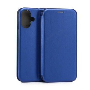 Beline Book Carcasă magnetică pentru iPhone 16 Plus - albastru