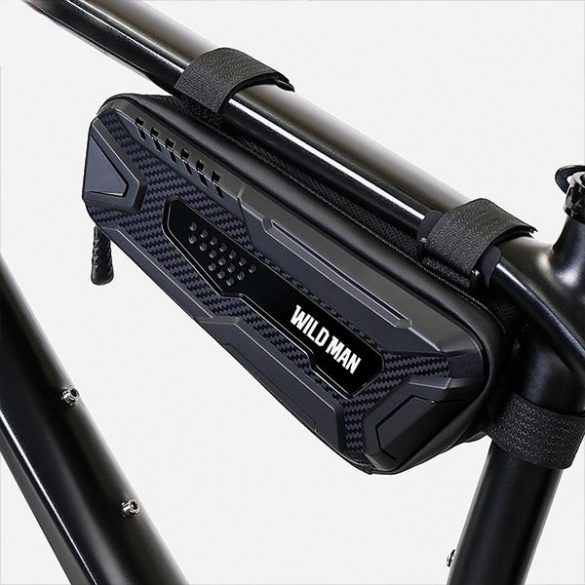 WILDMAN M40 geanta de biciclete / suport negru / negru cadru geanta de biciclete