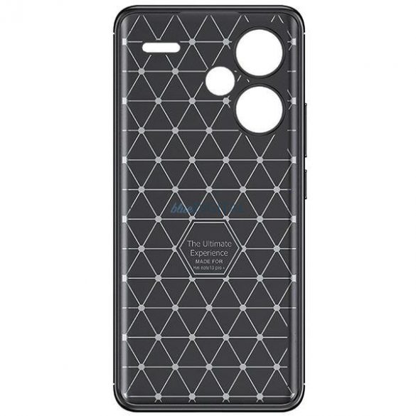 Beline Carbon Armor caz Xiaomi Redmi Notă 13 Pro Plus - negru