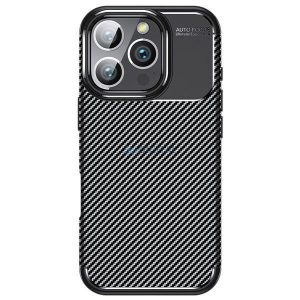 Carcasă Beline Carbon Armor pentru iPhone 16 Pro - negru