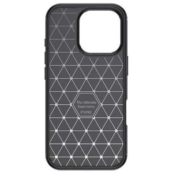 Carcasă Beline Carbon Armor pentru iPhone 16 Pro Max - negru