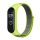 Beline pasek Mi Band 7/6/5/4/3 NylonLoop żółty/galben