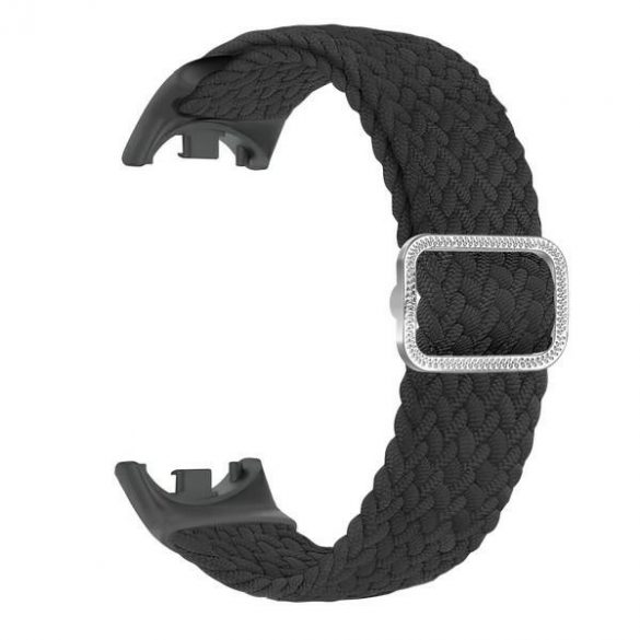 Beline pasek Mi Band 8 Nylon czarny/negru