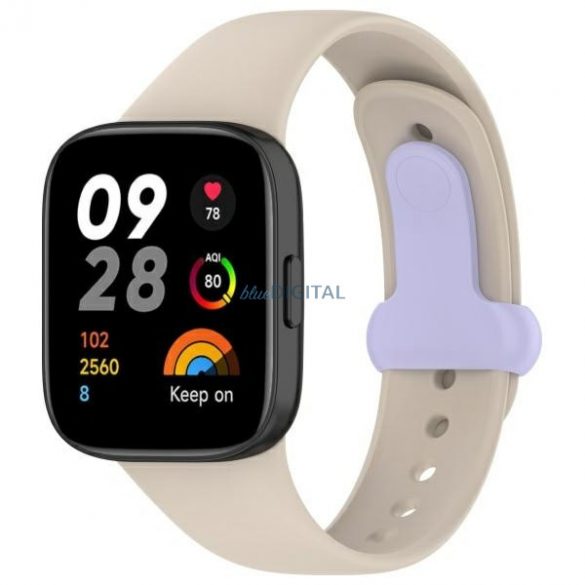 Beline curea de înlocuire Xiaomi Redmi Watch 3 - bej