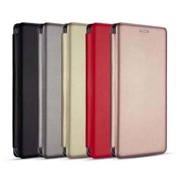 Beline Husă Husă tip carte Magnetic iPhone Xs rosegold/rosegold husă