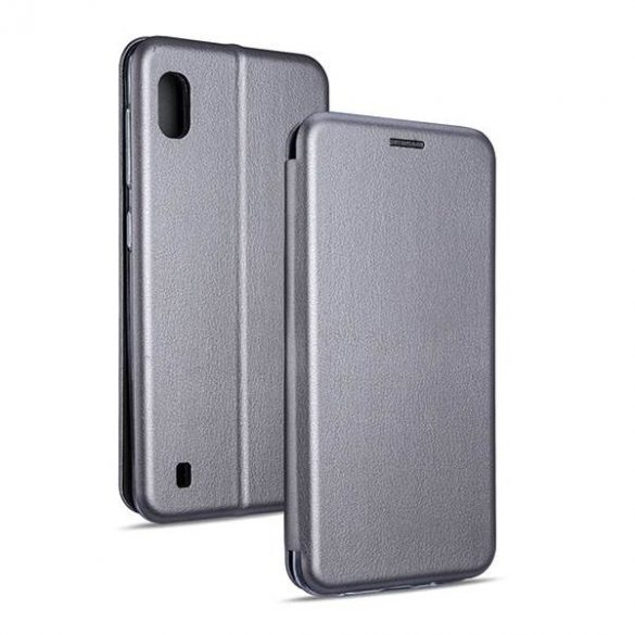 Beline Husă Husă tip carte Magnetic Samsung A10 steel/steel husă