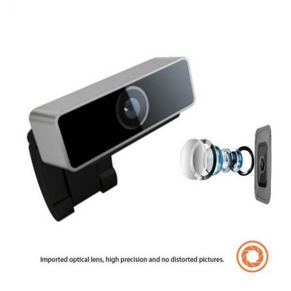 Cameră internetowa Coolcam USB, cameră web FullHD 1080P czarny/negru