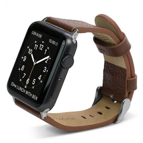 Pasek X-Doria Lux Apple Watch 38/41mm brązowy/maro 23820