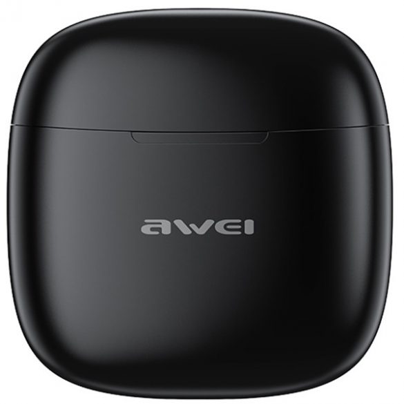 AWEI Căști Bluetooth 5.3 T26 Pro TWS + docking station negru/negru