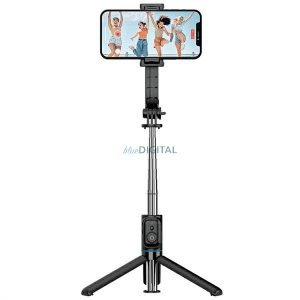 AWEI Selfie Stick X49 czarny/negru