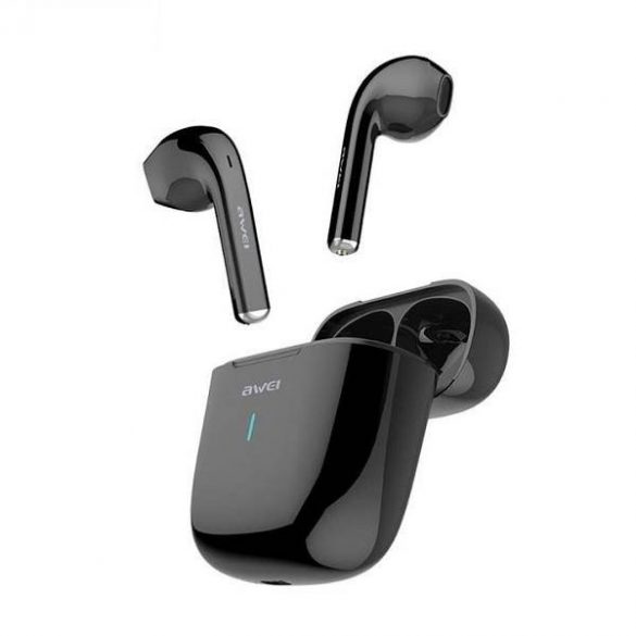 AWEI Bluetooth 5.0 T26 Căști TWS + docking negru/negru