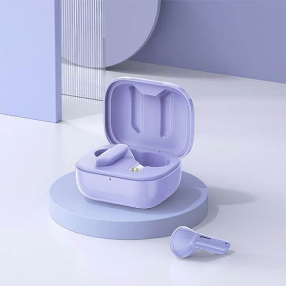 AWEI Căști Bluetooth 5.1 T36 TWS + docking station violet/violet