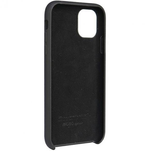 Husă din silicon Audi pentru iPhone 12/12 Pro 6.1 carcasă rigidă neagră AU-LSRIP12P-Q3/D1-BK"