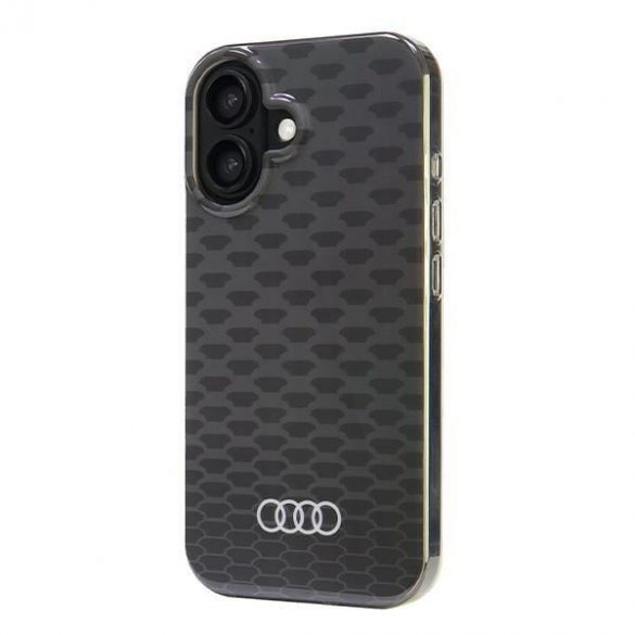 Audi AU-IMLMIP16-Q5/D3-BK IML Stitching Pattern MagSafe carcasă tare pentru iPhone 16 - negru