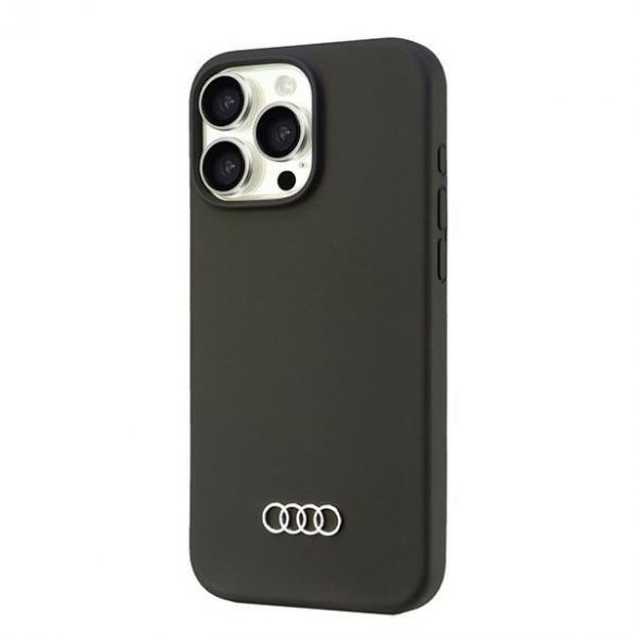 Audi AU-LSRIP16PM-Q3/D1-BK Carcasă tare din silicon pentru iPhone 16 Pro Max - negru