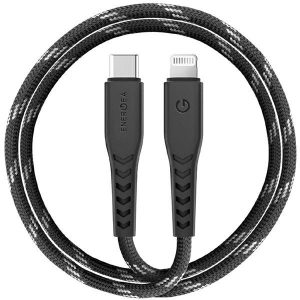 Cablu ENERGEA Nyloflex USB-C - Lightning C94 MFI 1,5 m czarny/negru