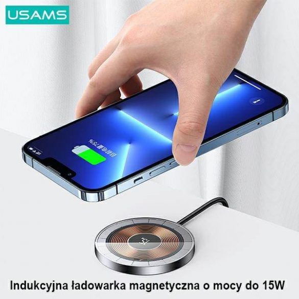 USAMS Ład. indukcyjna US-CD183 magnetic 15W czarny/negru CD183CDX01