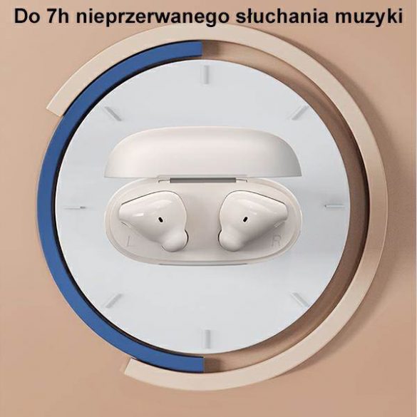 USAMS Słuchawki Bluetooth 5.3 TWS Seria SUA Microfon dublu bezprzewodowe niebieskie/albastru BHUUS03