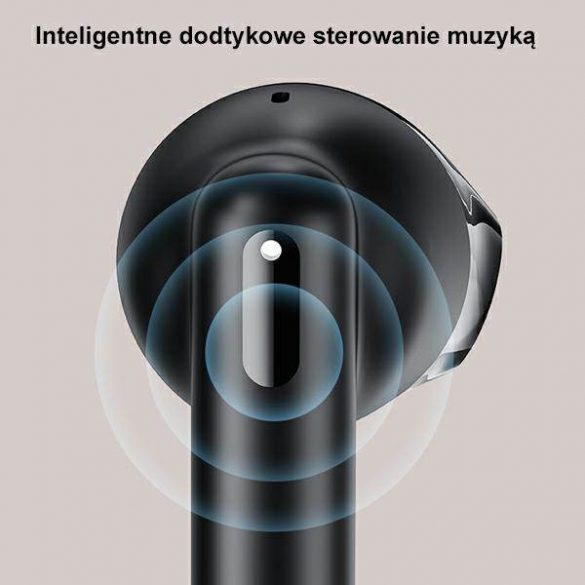 USAMS Słuchawki Bluetooth 5.3 TWS Seria SUA Microfon dublu bezprzewodowe niebieskie/albastru BHUUS03