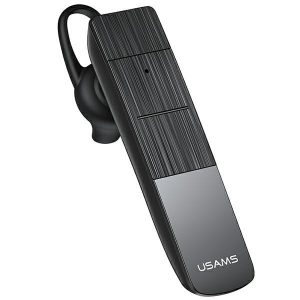 USAMS Słuchawka Bluetooth 5.0 BT2 czarny/negru BHUBT201 (USAMS-BT2)