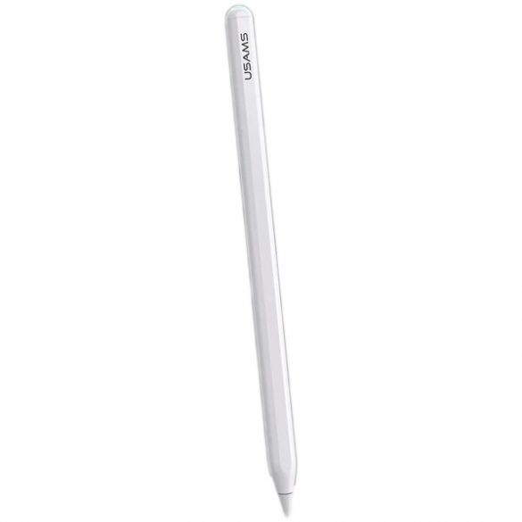 USAMS Rysik magnetyczny Active Touch Sensitive Pen rysik biały/alb ZB254DRB01 (US-ZB254)