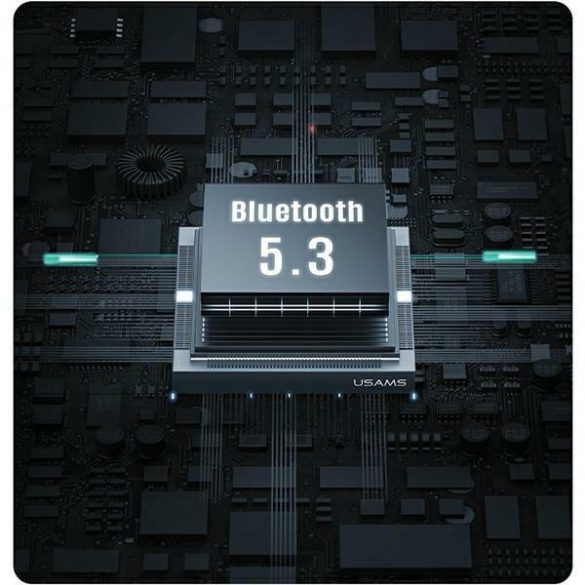 USAMS Słuchawki Bluetooth 5.3 TWS X-don series ENC bezprzewodowe fioletowy gradient/purpurie albastru BHUENCXD04 (US-XD19)