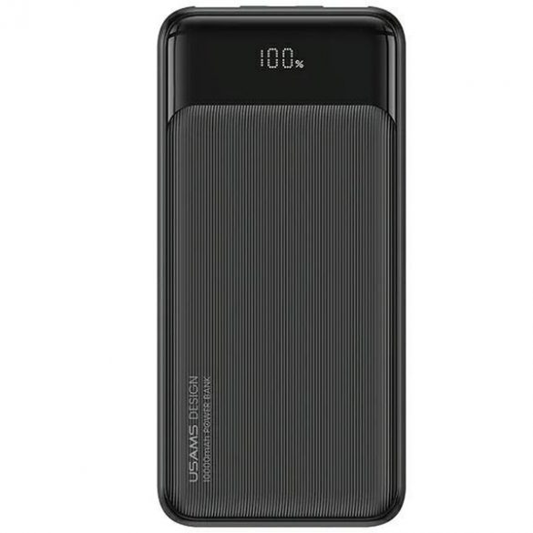 Powerbank USAMS 30000mAh 10W 1C+2A czarny/negru Seria XY 30KCD20201 (US-CD202) 3 porturi