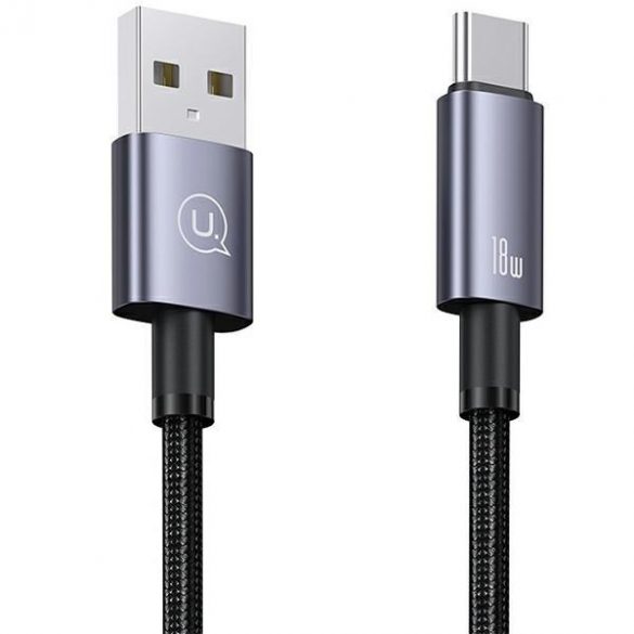 USAMS Cabină USB și USB-C 3A 2m Încărcare rapidă stăpână/degradată SJ666USB01 (US-SJ666)