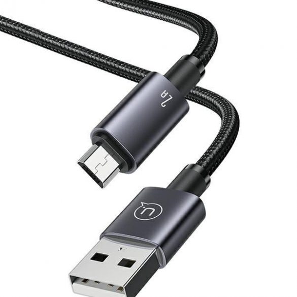 USAMS Cabină USB și Micro-USB 2A 2m Încărcare rapidă slăbită/părește SJ670USB01 (US-SJ670)