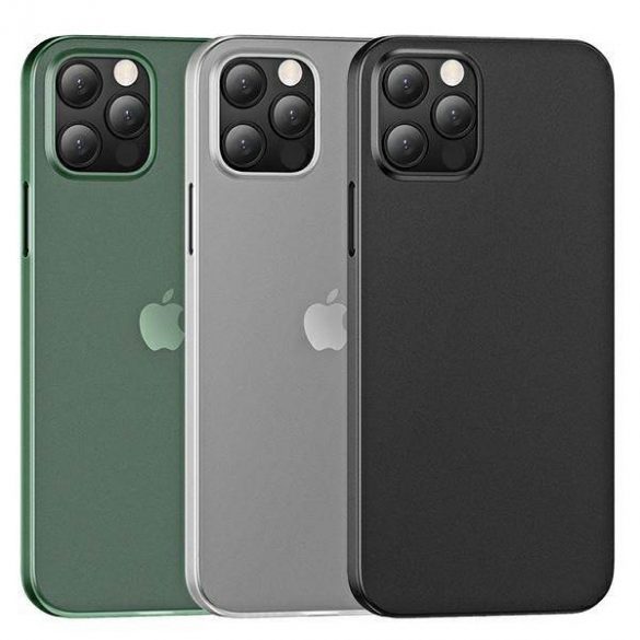 Carcasa USAMS Etui Gentle iPhone 12 mini 5,4" zielony/verde transparent IP12QR03 (US-BH608)