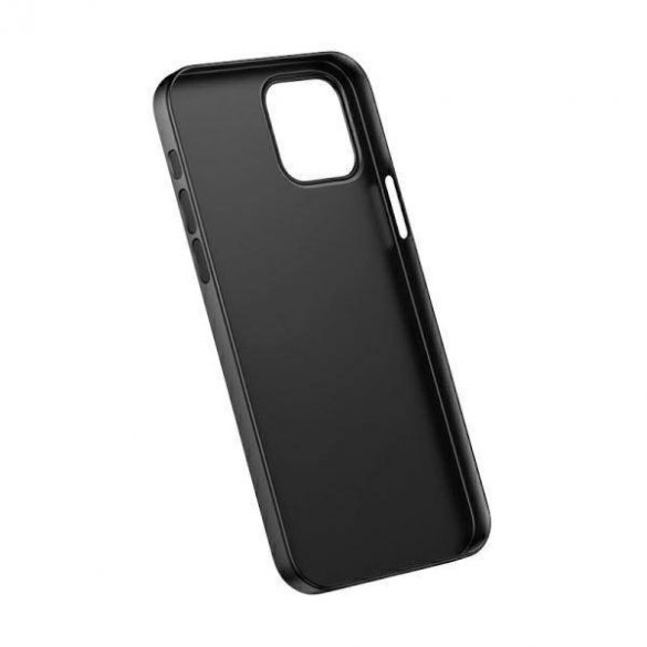 Carcasă USAMS Etui Gentle iPhone 12 Pro Max 6,7" czarny/negru IP12PMQR01 (US-BH610)