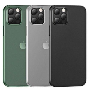 Carcasa USAMS Etui Gentle iPhone 12 Pro Max 6,7" zielony/verde transparent IP12PMQR03 (US-BH610)