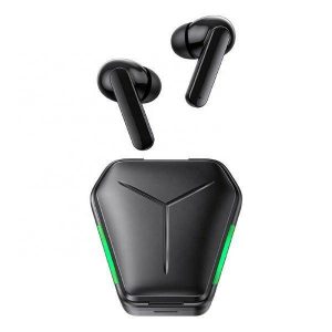 USAMS Căști Bluetooth 5.0 seria TWS JY Gaming earbuds wireless negru/negru BHUJY01