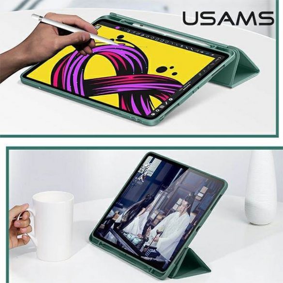 USAMS Etui Winto iPad Air 10.9" 2020 fioletowy/violet IP109YT03 (US-BH654) Husă Smart Cover