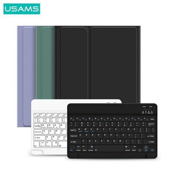 USAMS Husă Winro cu tastatură iPad Air 10.9” violet Husă-alb tastatură/violet Husă-alb tastatură IP109YRU03 (US-BH655) Husă