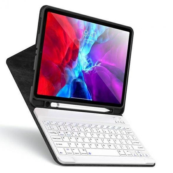 USAMS Husă Winro cu tastatură iPad 10.2” violetHusă-alb tastatură/Husă-alb tastatură IP1027YR03 (US-BH657) Husă