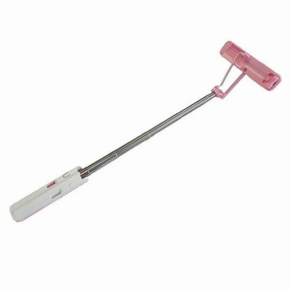 USAMS Selfie Stick M1 Mini 3,5 mm rożowy/roz ZB5201 (US-ZB052)