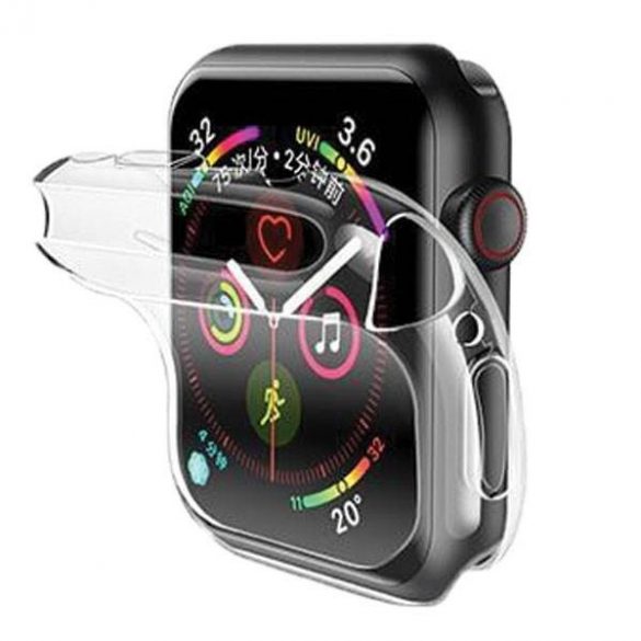 USAMS Husă pentru Apple Watch 4/5/6/SE 44mm. transparent IW486BH03 (US-BH486)