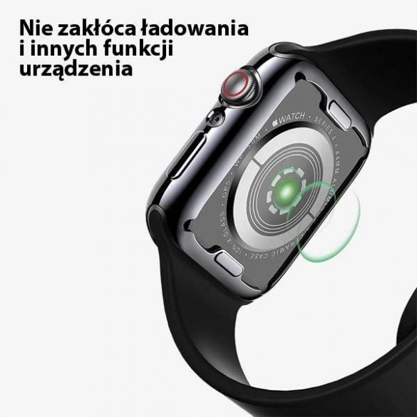 USAMS Husă pentru Apple Watch 4/5/6/SE 44mm. transparent IW486BH03 (US-BH486)