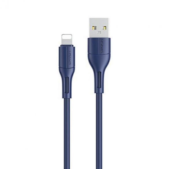 USAMS Kabel U68 lightning 2A Fast Charge 1m niebieski/albastru SJ500USB03 (US-SJ500)