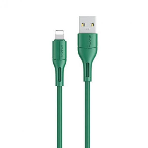 USAMS Kabel U68 lightning 2A Fast Charge 1m zielony/verde SJ500USB04 (US-SJ500)