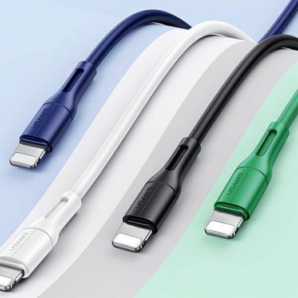 USAMS Kabel U68 lightning 2A Fast Charge 1m zielony/verde SJ500USB04 (US-SJ500)