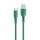 USAMS Kabel U68 USB-C 2A Fast Charge 1m zielony/verde SJ501USB04 (US-SJ501)