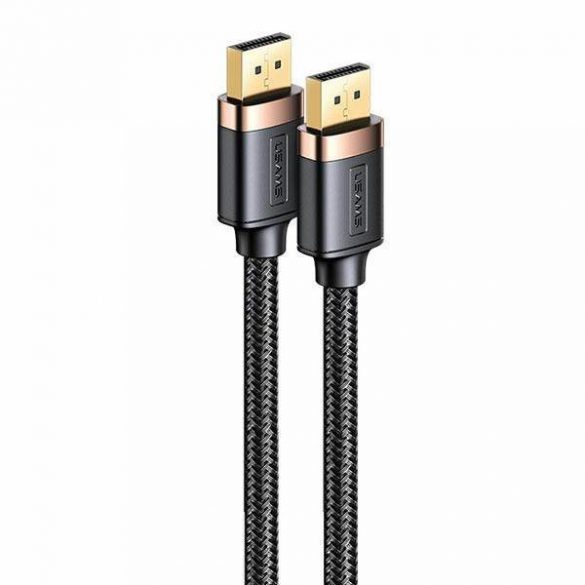 USAMS Kabel DP - DP U74 2,0 ​​m czarny/negru 4K HD SJ531HD01 (US-SJ531)