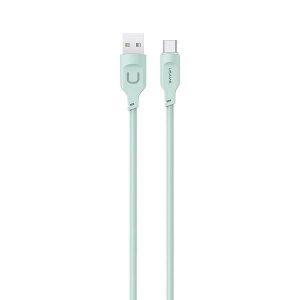 USAMS Kabel USB-C PD Încărcare rapidă 1,2m 6A Seria Lithe zielony/verde SJ568USB04 (US-SJ568)